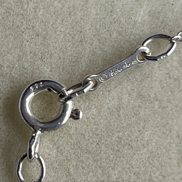 Tiffany & Co 925 Sterling Silver "Loving Heart Pendant" w/ Diamond - Preowned - Picture 6 of 7